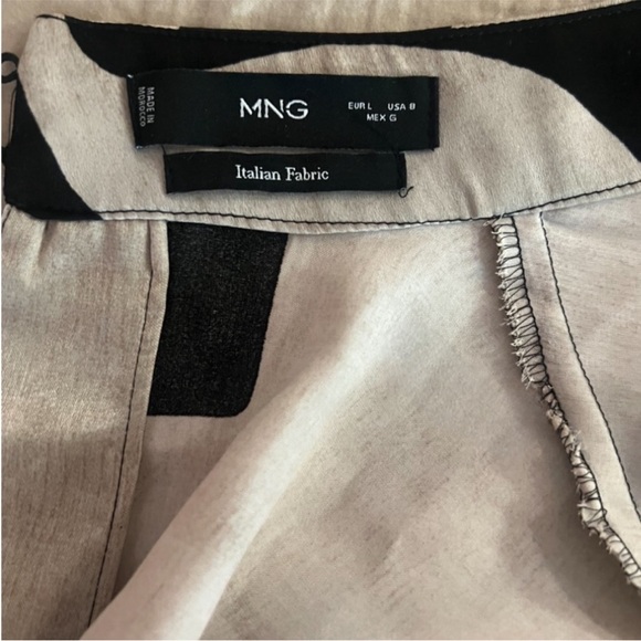 MANGO Printed Turtleneck Dress - Picture 8 of 9